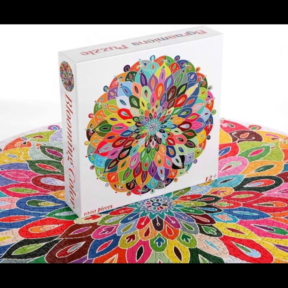 Brand NEW 1000 Piece Blooming Color Puzzle